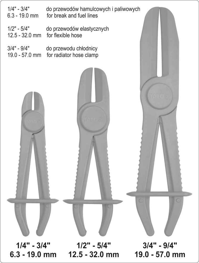 FLEXIBLE LINE CLAMP SET (YT-0840)