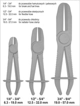 FLEXIBLE LINE CLAMP SET (YT-0840)