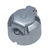 TRAILER SOCKET 7 CONTACTS ALUMINUM ISO 1724 (TR0840A)