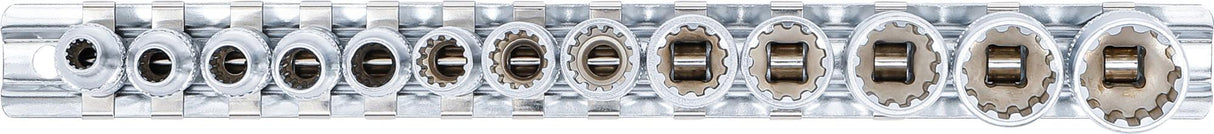 SOCKET SET, GEAR LOCK | 6.3 MM (1/4") DRIVE | 13 PCS. (2150)