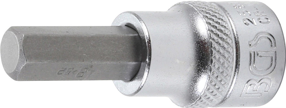 BIT SOCKET | 10 MM (3/8") DRIVE | INTERNAL HEXAGON 8 MM (2581)