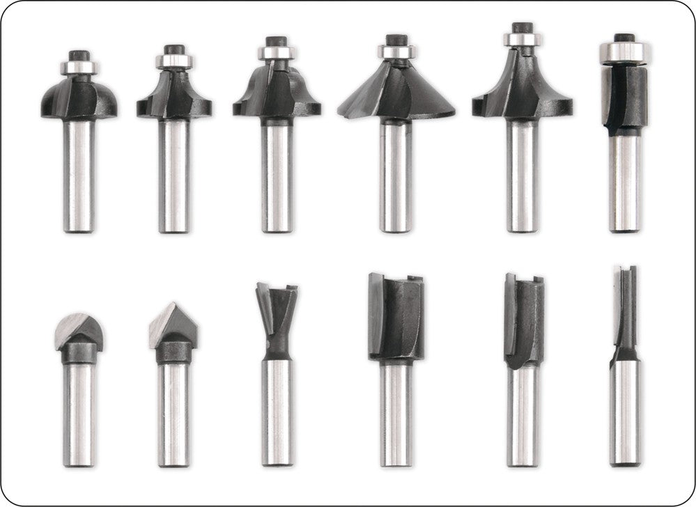 ROUTER BIT SET 12PCS (22550)