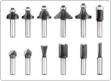 ROUTER BIT SET 12PCS (22550)