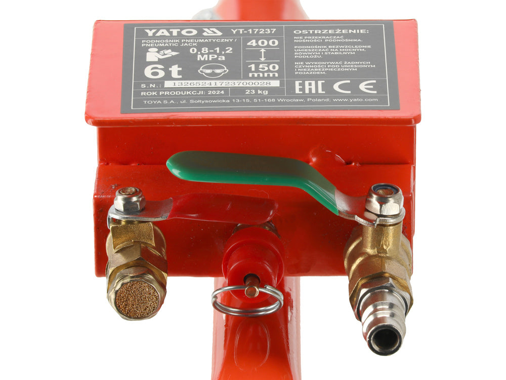 LONG HANDLE PNEUMATIC JACK (YT-17237)