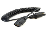 SPIRAL TRAILER CABLE 3.5 M, 2X7POL (TS35)