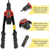RIVET TOOL FOR THREADED RIVETS | WITH SET | M3, M4, M5, M6, M8 /300 MM (BT-606)