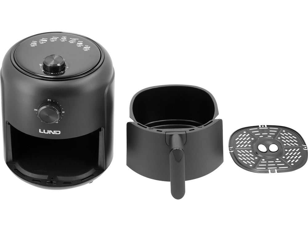 AIR FRYER 1000W 2.6L BLACK (67560)