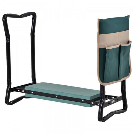 FOLDABLE GARDEN BENCH AND KNEE PROTECTION WITH TOOL BAG | 2 IN 1 (ST-1)