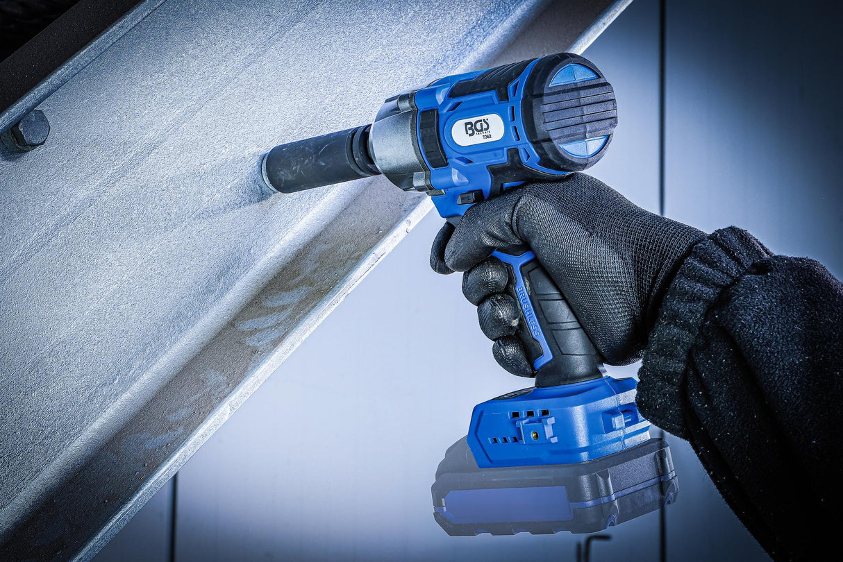 CORDLESS IMPACT WRENCH | BRUSHLESS | 12.5 MM (1/2") | 400 NM | 18 V | WITHOUT RECHARGEABLE BATTERY (7362)