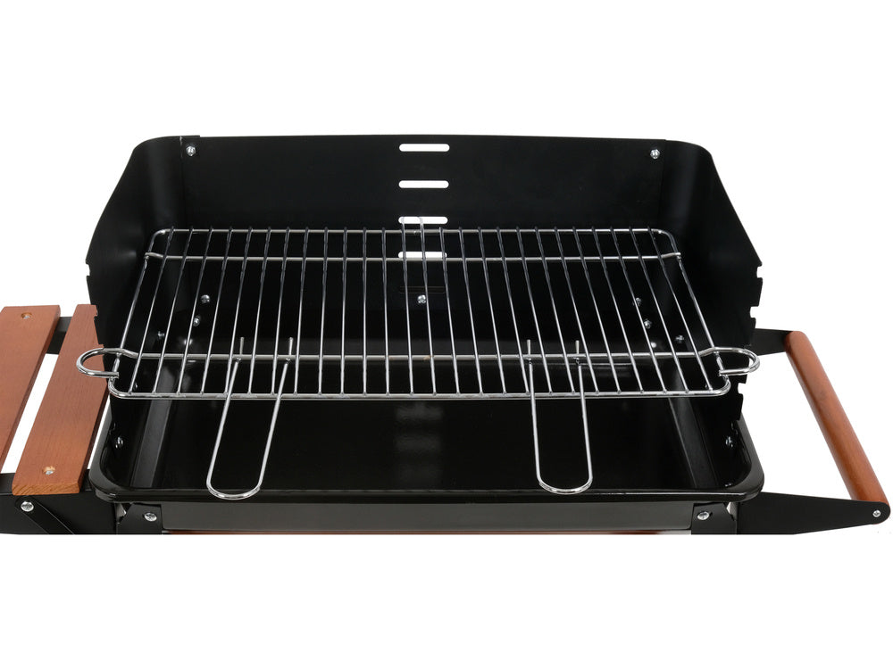 CHARCOAL GRILL W/ SHELF GRATE 48X26.5CM (99907)