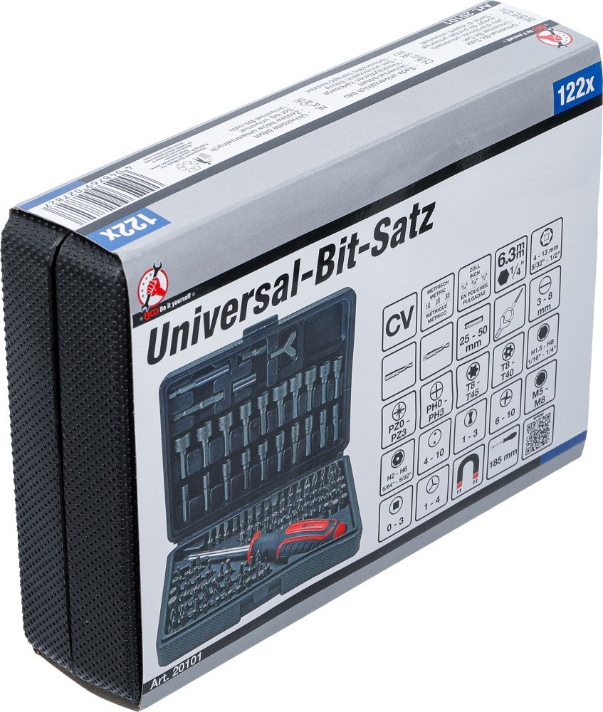 UNIVERSAL BIT SET | 122 PCS. (20101)