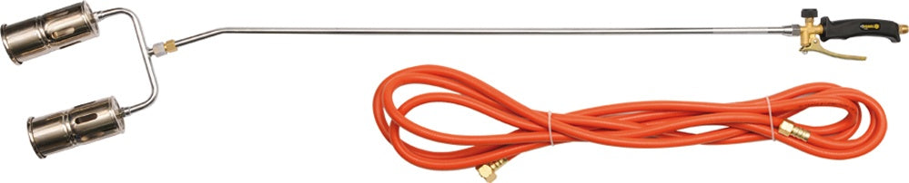LONG GAS BURNER WITH HOSE AND 2 TORCHES (AB0282)