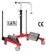 HIGH-PERFORMANCE POSITIONING / WHEEL TROLLEY | 1.5 T (LWD15)