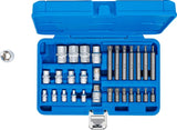 BIT AND SOCKET SET | E-TYPE / T-STAR (FOR TORX) | 30 PCS. (5025)