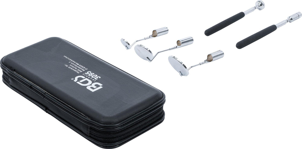 LED MAGNETIC PICK-UP TOOL AND INSPECTION MIRROR SET (3095)