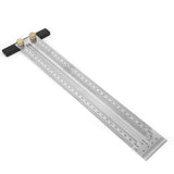 MARKING / SCRIBING RULER | STAINLESS STEEL | T-SHAPED | 300 MM (SR300)