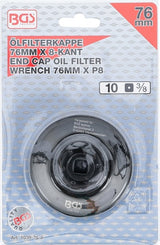 OIL FILTER WRENCH | 8-POINT | Ø 76 MM | FOR FIAT, LANCIA (1039-76-8)
