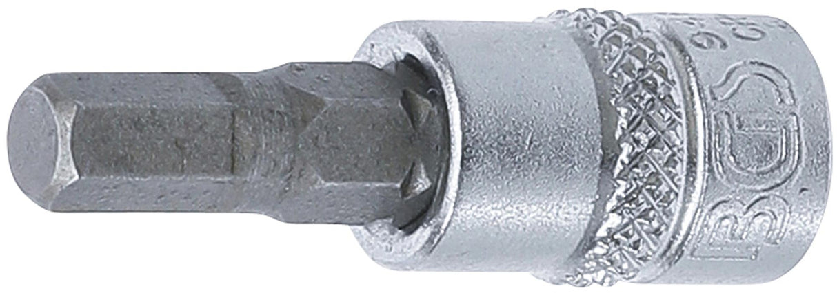 BIT SOCKET | 6.3 MM (1/4") DRIVE | INTERNAL HEXAGON 5.5 MM (9466)