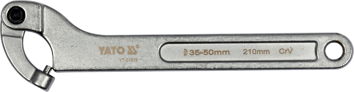 FLEXIBLE HOOK PIN WRENCHES 35-50 MM (YT-01676)
