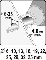 STEP DRILL 6-35MM (YT-44739)
