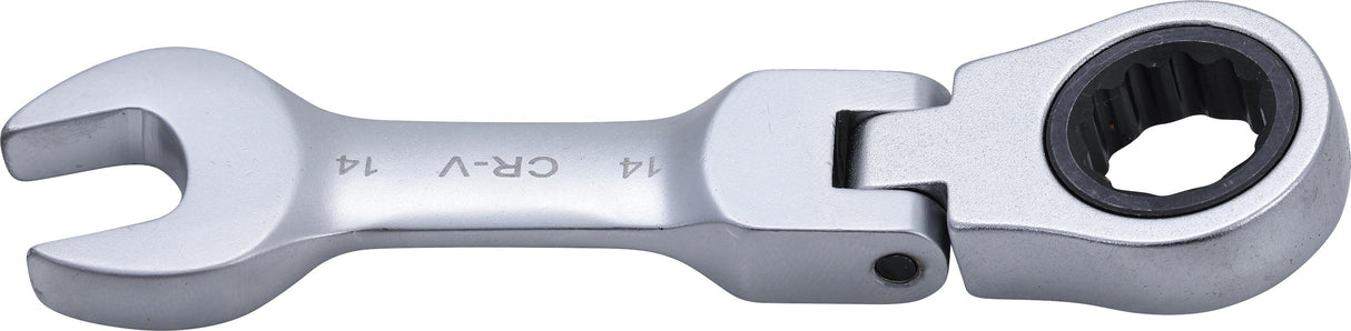 RATCHET COMBINATION WRENCH | SHORT | ADJUSTABLE | 14 MM (6914)