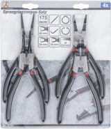 CIRCLIP PLIERS SET | 175 MM | 4 PCS. (52100)