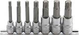 BIT SOCKET SET | 10 MM (3/8") / 12,5 MM (1/2") DRIVE | SPLINE (FOR RIBE) M6 - M14 | 7 PCS. (5185)