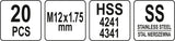 THREAD REPAIR SET  M12X1,75 (YT-17635)