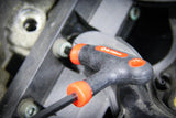 T-HANDLE L-TYPE WRENCH SET | T-STAR TAMPERPROOF (FOR TORX) | T10 - T50 | 9 PCS. (7880)