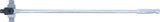 FLEXIBLE HANDLE | EXTERNAL SQUARE 25 MM (1") | 1000 MM (376)