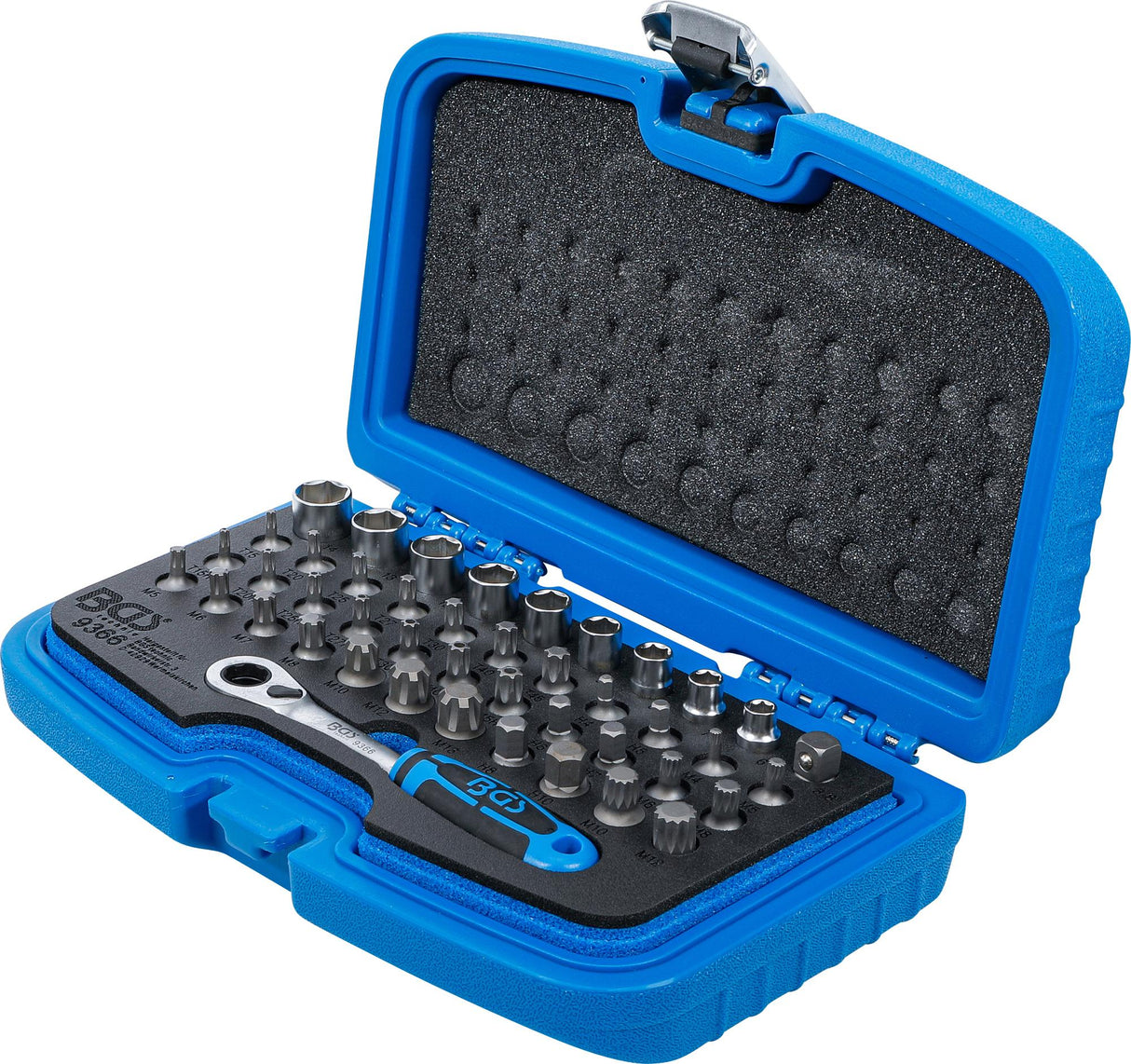 PUSH-THROUGH BIT AND SOCKET SET | 44 PCS. (9366)