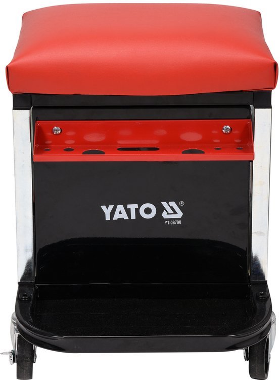 SHOP ROLLER SEAT STOOL WITH DRAWERS (YT-08790)