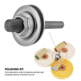 POLISHING AND CLEANING KIT | DISCS, PASTE AND CONNECTORS | 7 PCS. (CP07)