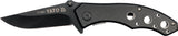 FOLDING KNIFE W. BLACK BLADE (YT-76051)