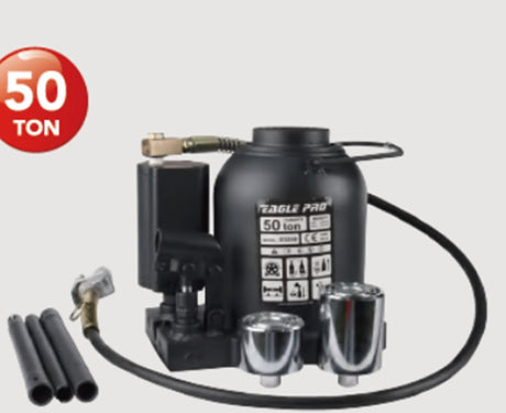 PNEUMATIC HYDRAULIC JACK | HEAVY DUTY | 245-475 MM | 50 T (BJ50)