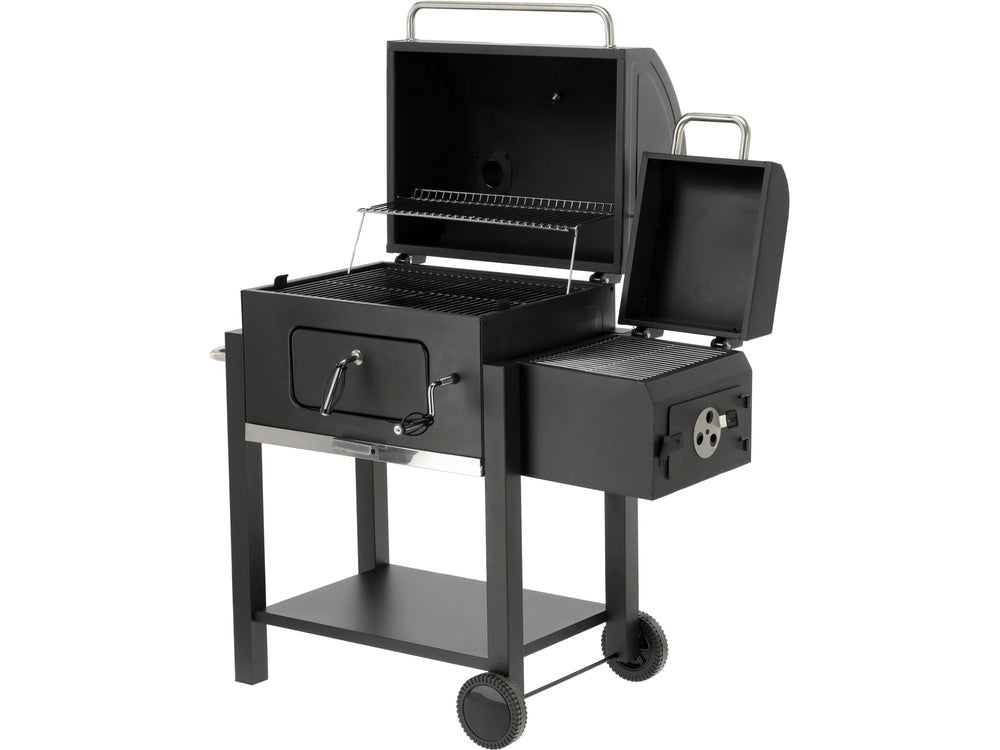 CHARCOAL BBQ DELUXE WITH SMOKER (99925)