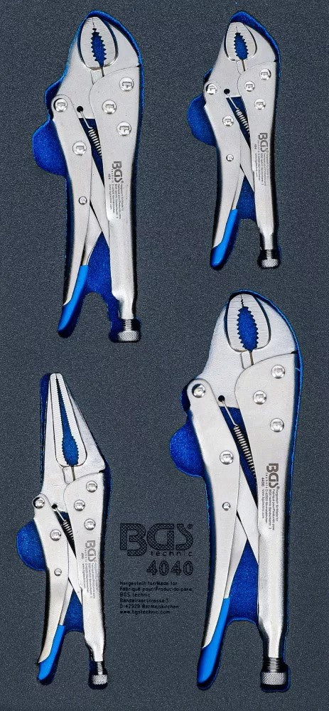 TOOL TRAY 1/3: LOCKING PLIERS | 4 PCS. (4040)