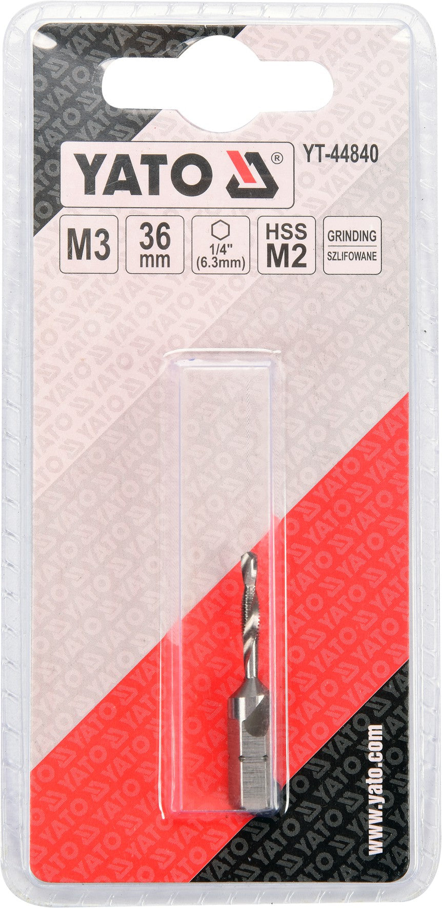 COMBINED DRILL TAP M3 HEX (YT-44840)