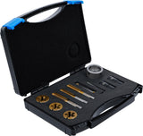 TAP AND DIE SET FOR WHEEL STUDS & NUTS | 12 PCS. (71039)