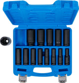 IMPACT SOCKET SET, HEXAGON | 12.5 MM (1/2") DRIVE | 10 - 32 MM | 14 PCS. (5207)