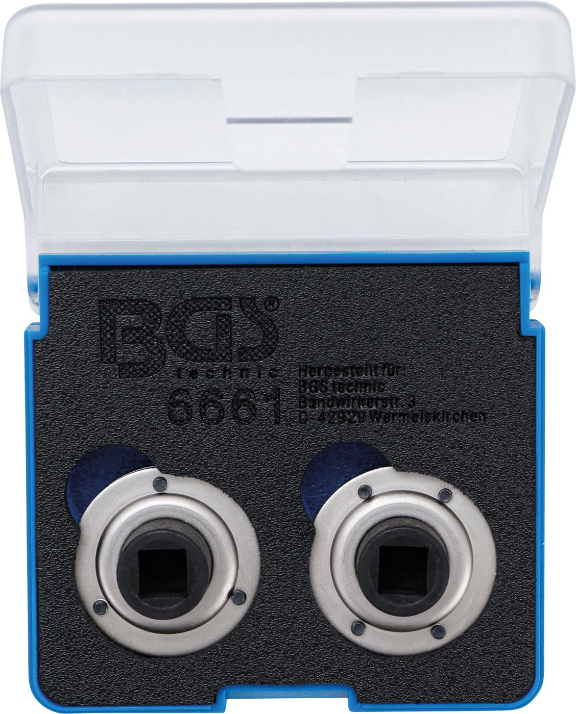 BRAKE PISTON RESET ADAPTOR SET | UNIVERSAL | WITH 2 & 3 PINS | 2 PCS. (6661)