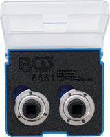 BRAKE PISTON RESET ADAPTOR SET | UNIVERSAL | WITH 2 & 3 PINS | 2 PCS. (6661)
