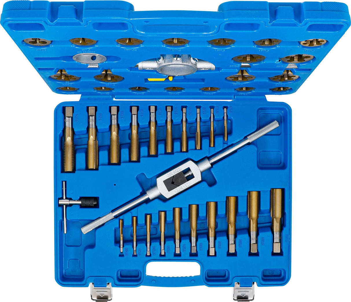 TAP AND DIE SET | TIN-COATED | M6 - M24 | 45-TLG. (1899)