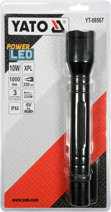 FLASHLIGHT 10W, 254X46MM (YT-08567)