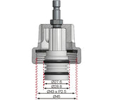 ADAPTOR NO. 16 FOR BGS 8027, 8098 | FOR MERCEDES-BENZ (8027-16)