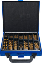 TWIST & STEP DRILL SET | HSS | TITANIUM NITRATED | 1 - 10 MM | 119 PCS. (2009)