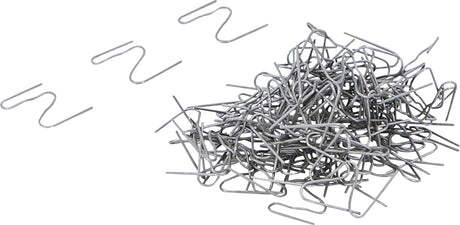 REPAIR STAPLES SET | FOR OUTSIDE CORNERS | 0.6 MM | 100 PCS. (73348)