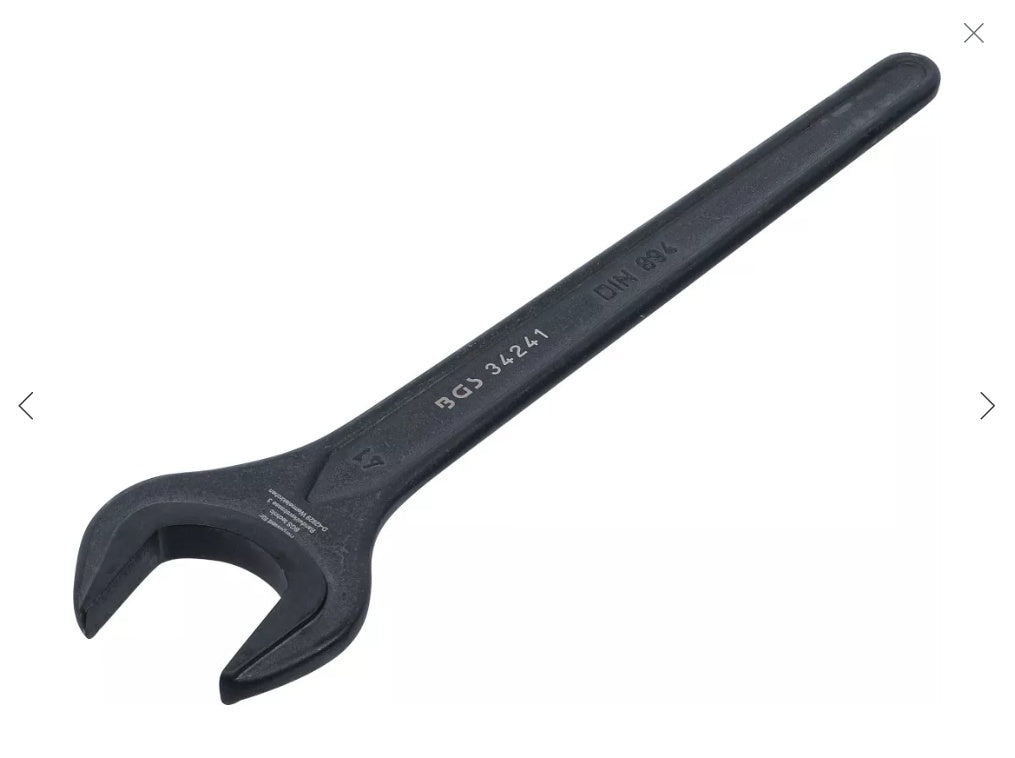 SINGLE OPEN END SPANNER | DIN 894 | 41 MM (34241)