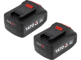ROTARY HAMMER SDS PLUS WITH 2X4AH BATTERIES AND CHARGER SET (YT-827724)