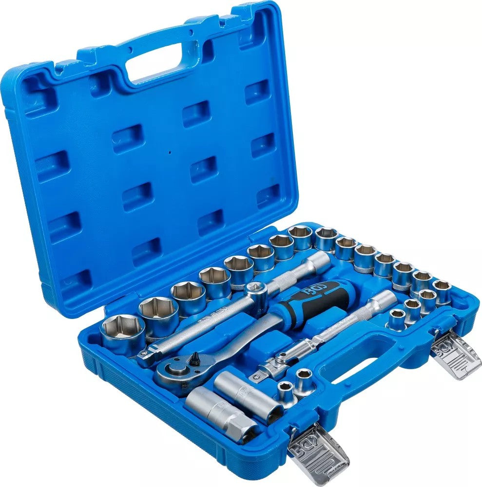 SOCKET SET | 12.5 MM (1/2") | INCH SIZES | 27 PCS. (2216)